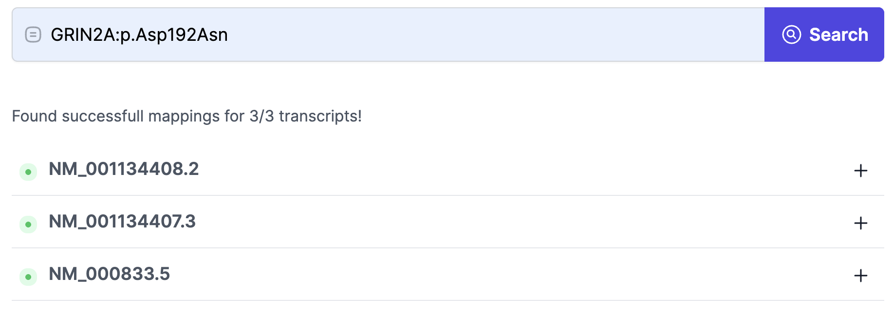 VarSy Search UI